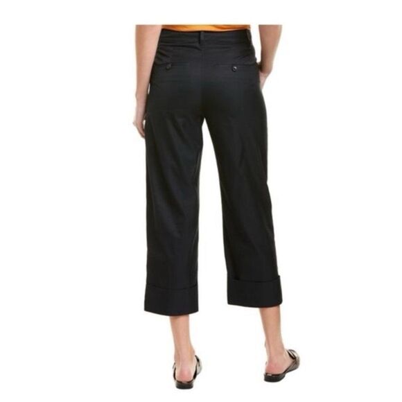 Vince Cuffed Wide Leg Straight Leg Pant in Coastal Navy Size 0 - Picture 4 of 8